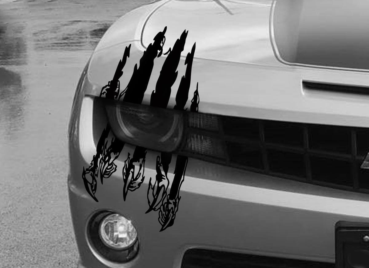 Klauw litteken Mark sticker sticker kap koplamp kras auto voertuig Camaro merken
