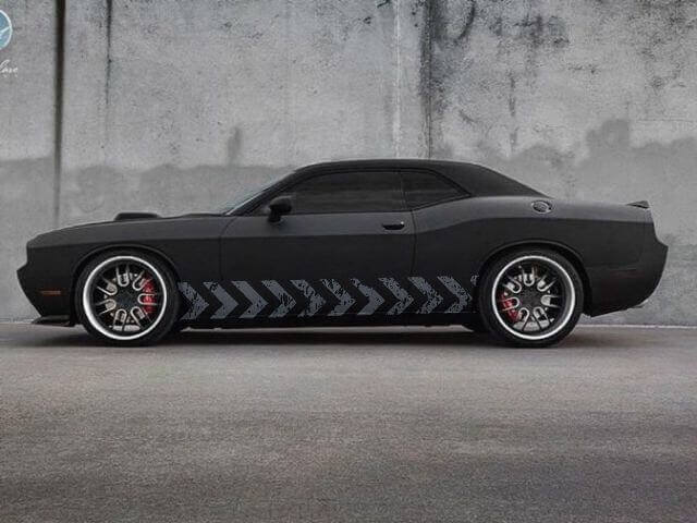 Pijlen Zij Vinyl Grafische Decal Sticker 2 Voor Dodge Challenger SRT