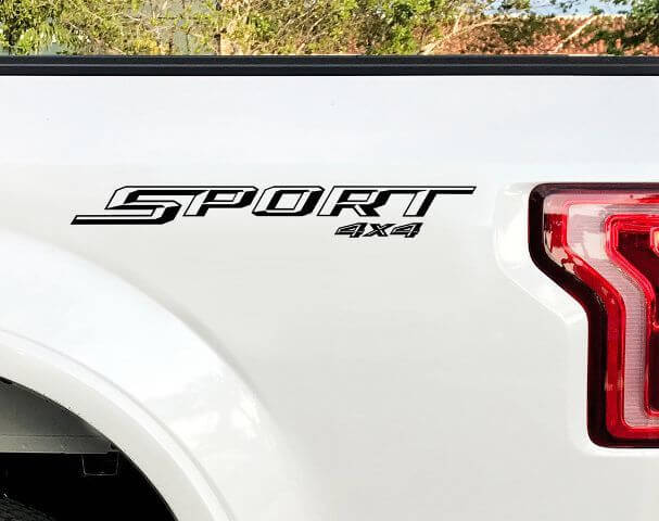 Musclecar truck Sport 4X4 Stickers Nachtkastje Decal 2015 2016 Decals Vinyl Cut Sticker SF