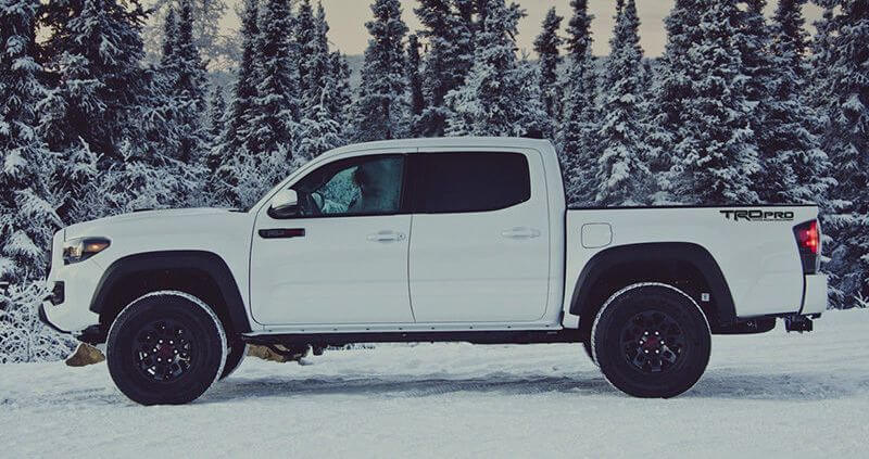 TRD Pro Logo Zijvinylsticker voor Toyota Tundra