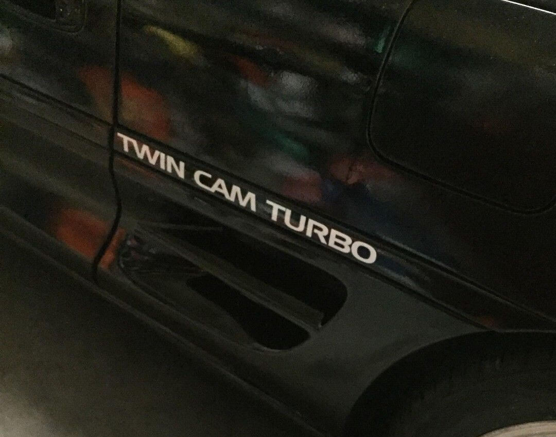 Twin Cam Turbo zij vinyl decal set voor Toyota MR2 SW20 1991-1999