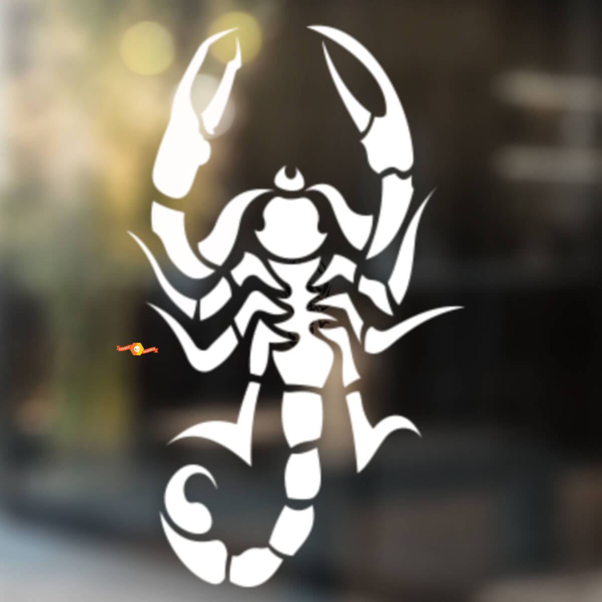 Scorpion Art Tribal Stijl Universele Vinyl Decal Sticker
