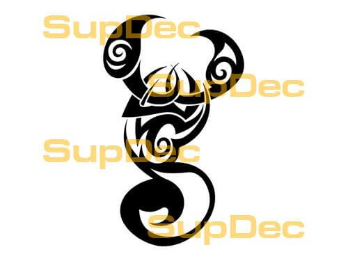 Schorpioen Vinyl Kunst Muur Raam Badkamer Sticker Decal #9
