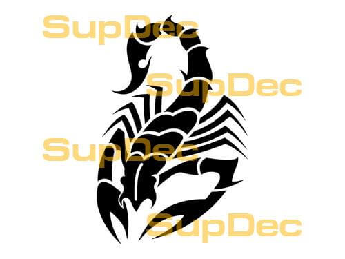 Scorpion Vinyl Art Wall Window Badkamer Sticker Sticker #15
