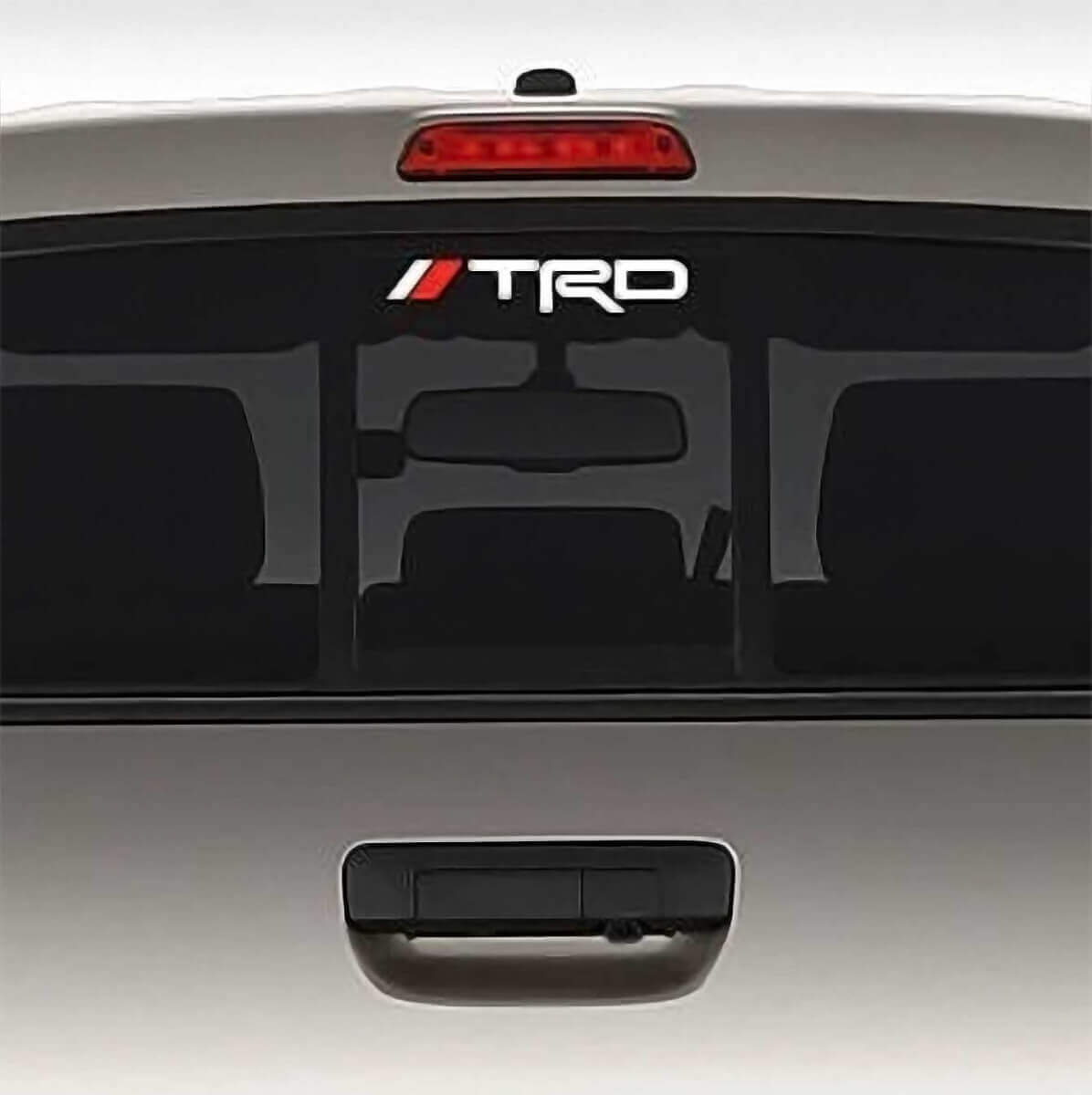 TRD-stijl vinylsticker achterruit voor Toyota Tacoma Tundra
