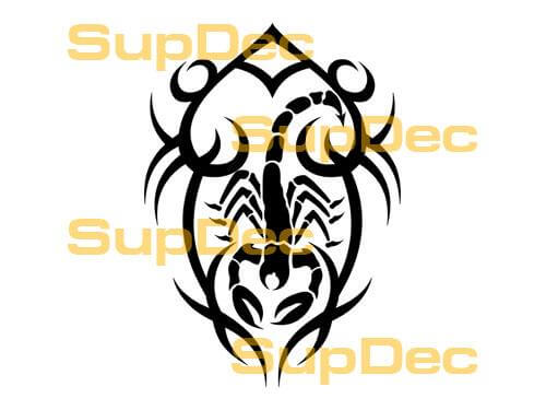 Scorpion Vinyl Art Wall Window Badkamer Sticker Sticker #18
