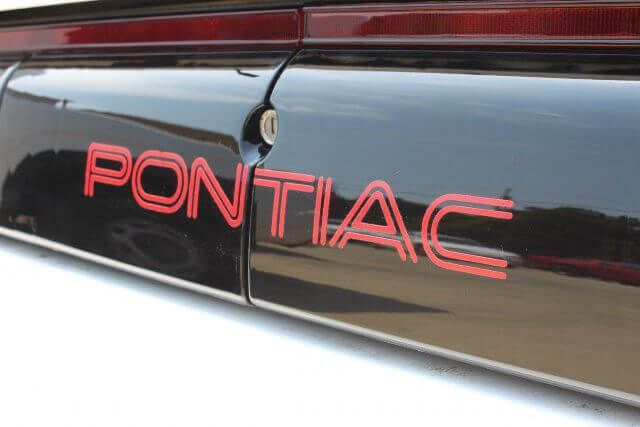 Pontiac Achterste Achterlichtvuller Vinyl Decal voor Firebird Trans Am GTA 1991-1992