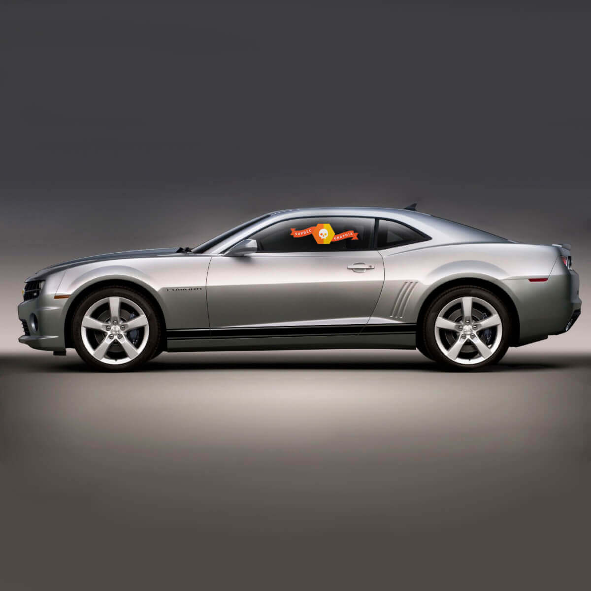 2010-2015 Chevrolet Camaro SS RS LS Rocker streep strepen Stickers Decals afbeeldingen
