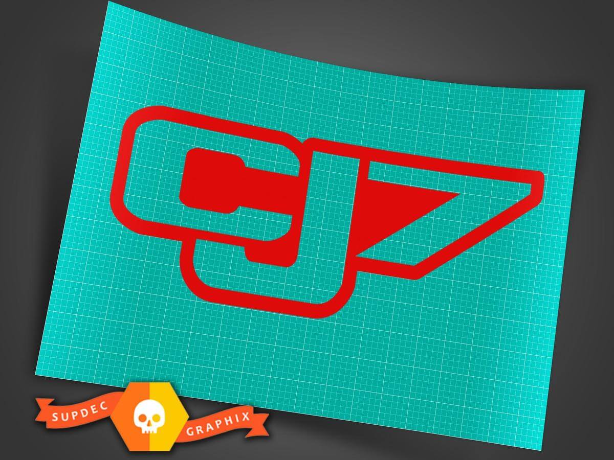 CJ7 Logo Motorkap Zijkanten Deuren Vinyl Decal Kit voor Jeep CJ CJ-7