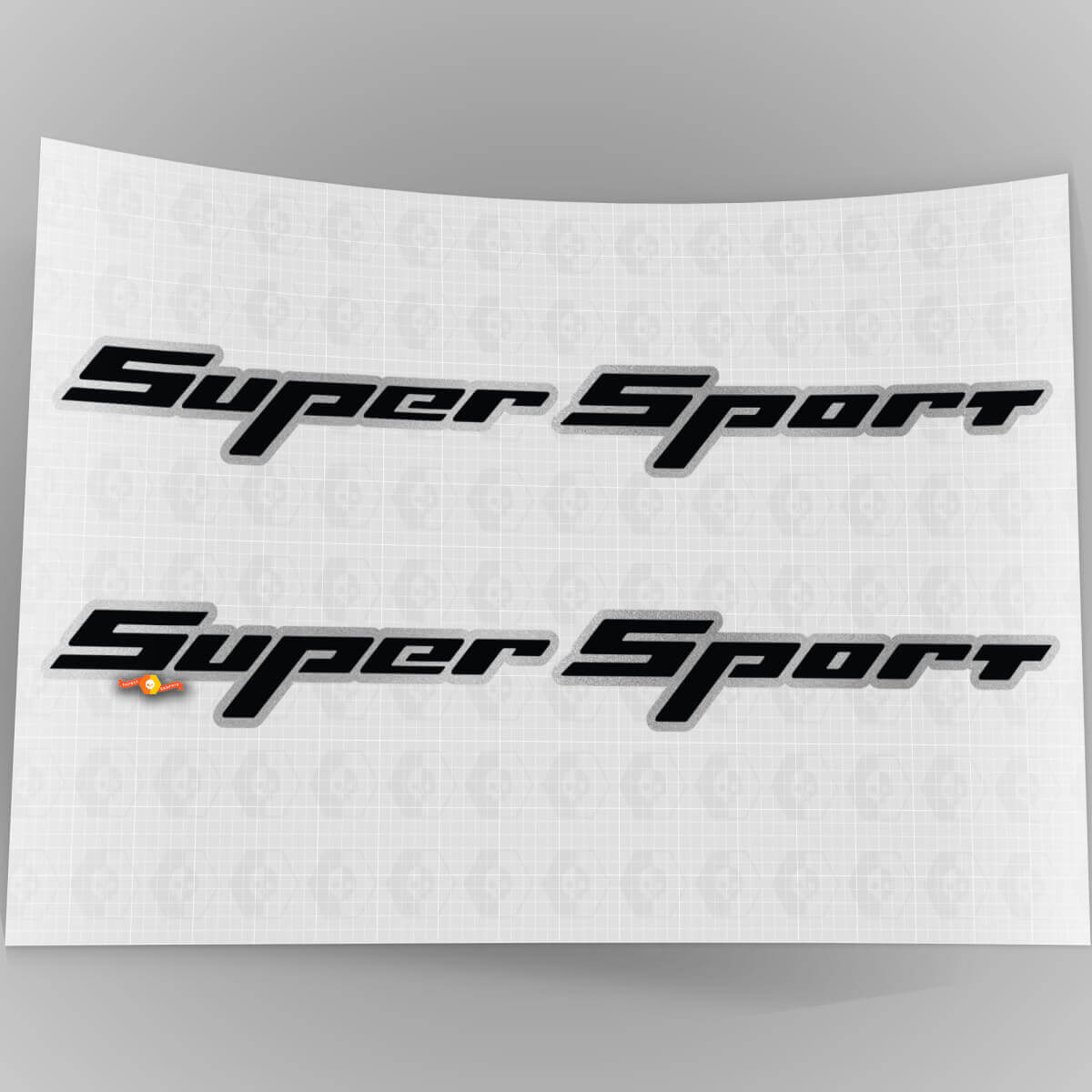 Super Sport Vinyl Stickerset Voor Chevrolet Camaro SS