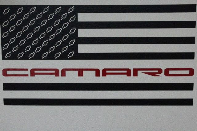 Camaro ZL1 grafisch, sticker sticker Amerikaanse vlag, Chevy Camaro ss, LT
