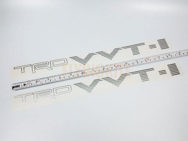 TRD VVT-i Stijl Vinyl Decal Set voor Toyota Corolla Yaris Scion GT86