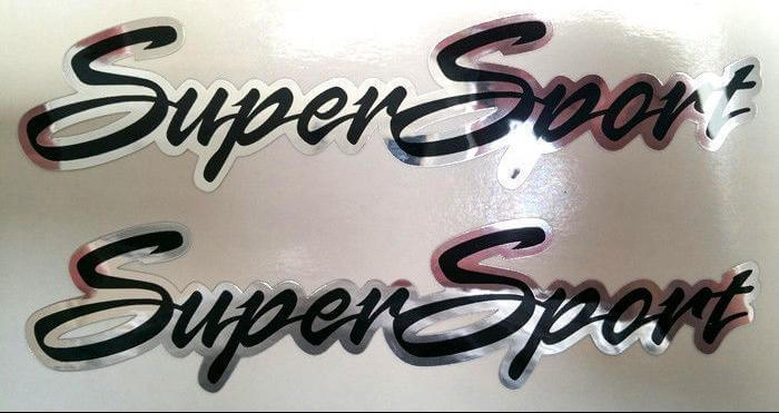 2 Super Sport Stickers Stickers Rally Sport Chevy Camaro Chevrolet SS WOW
