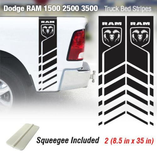 4x4 Truck zijstrip vinyl stickers voor Dodge Ram 1500 2500 3500