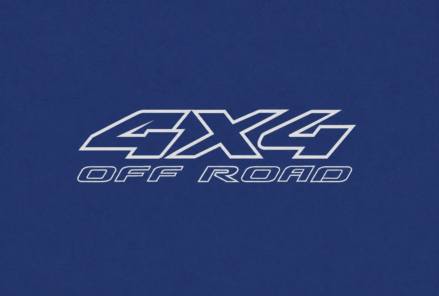 4X4 OFF ROAD Outline Vinylsticker voor de Binnendeur van Ford F-150 2003