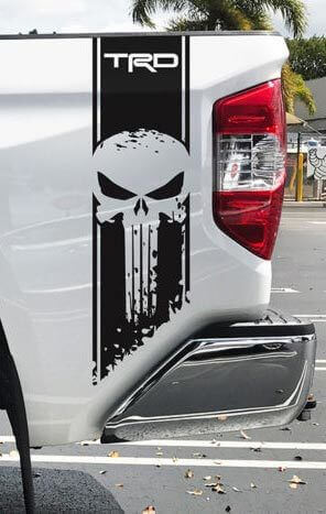 Toyota TRD toendra strepen 4 x 4 sport 2 sticker vinyl stickers paar stickers
