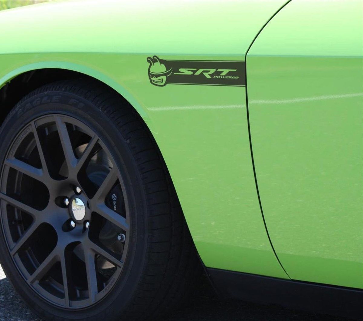Nieuw! SCAT PACK Challenger Spatbord Badge Stickers Decals 2015 2016 2017 2018 Dodge Scatpack
