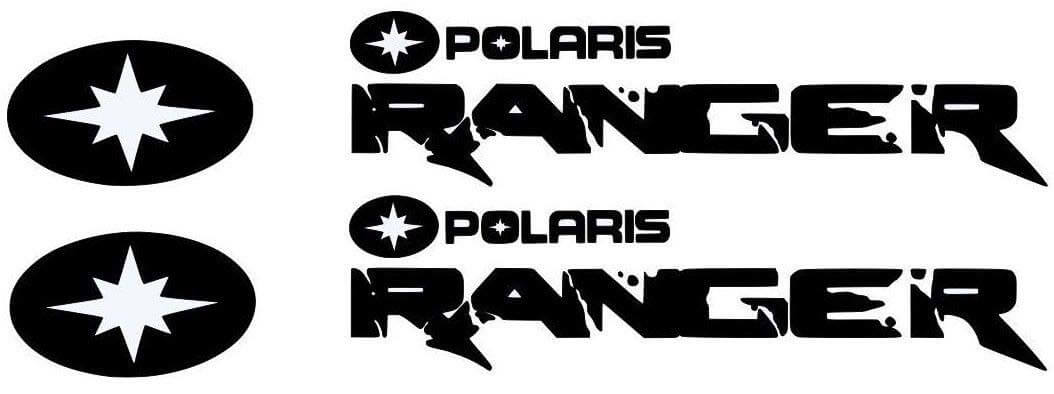 Polaris Ranger Logo Vinyl Sticker Set voor Polaris Ranger RZR 800-1000 XP