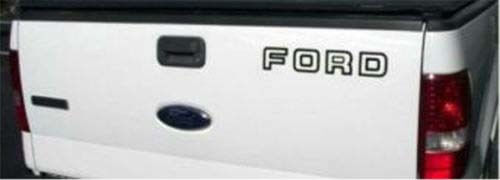 1992 - 1995 FORD F150 ACHTERKLEP TRUCK DECAL VINYL STICKER ZWART