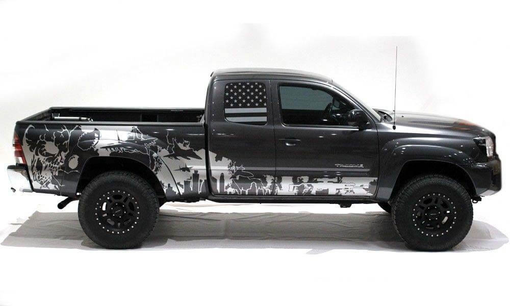 War Zone Zij Vinyl Decal Kit voor Toyota Tacoma 2005-2012