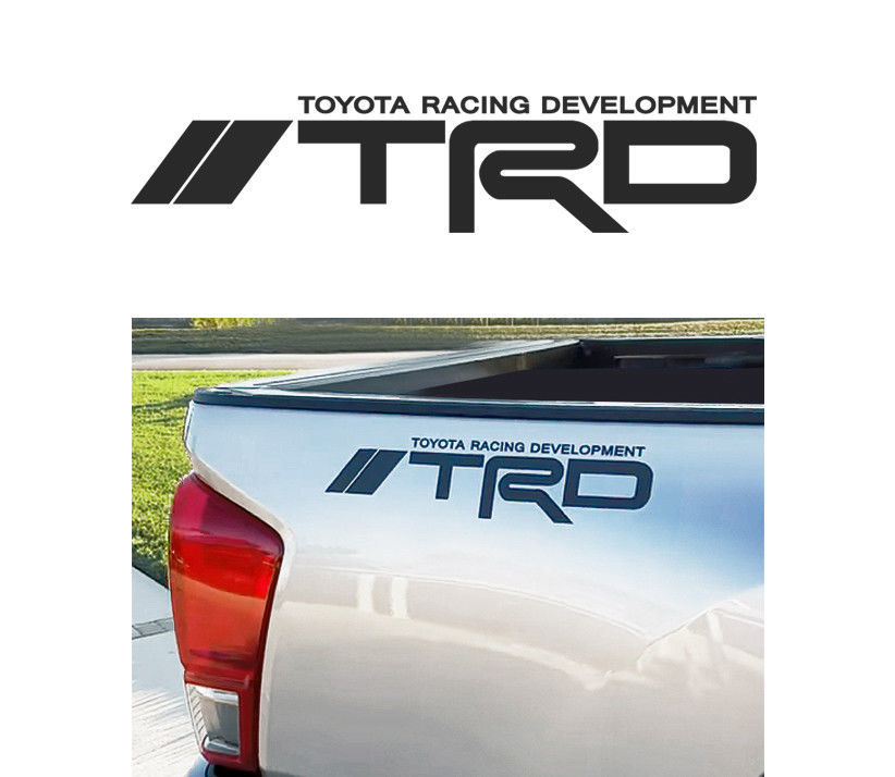 Toyota TRD Off Road Racing Tacoma Tundra Truck offroad Paar Decal Sticker logo B