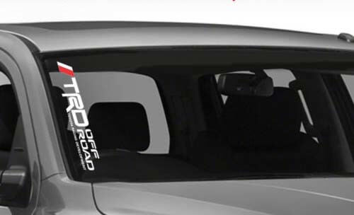TRD Off Road stijl voorruit vinyl decal voor Toyota Tacoma Tundra