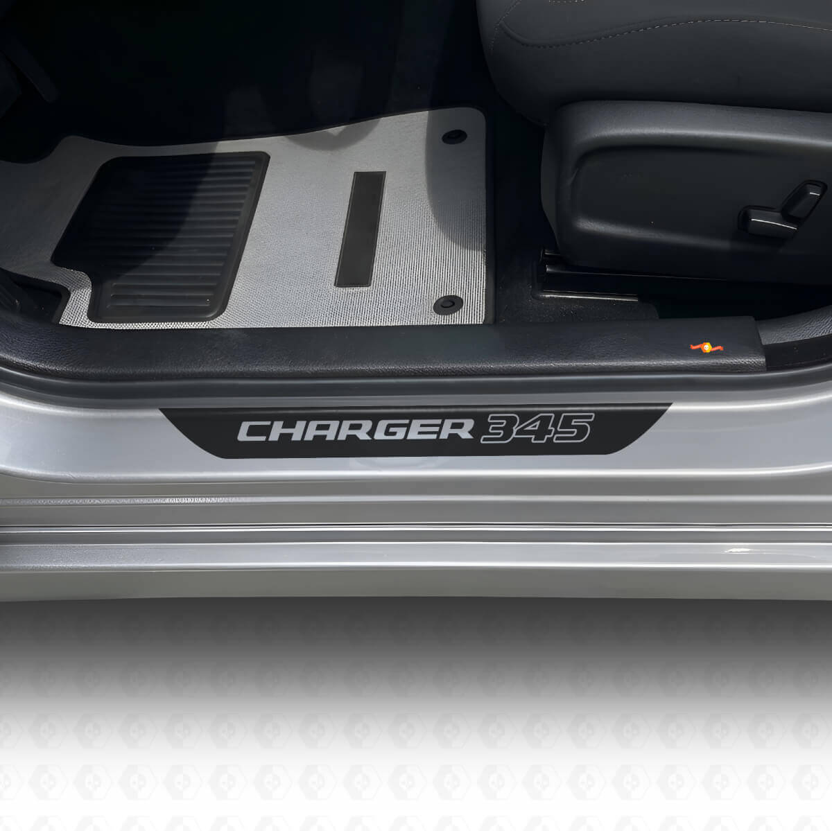 Charger 345 Deurdorpel Stickers Decals voor Dodge Charger