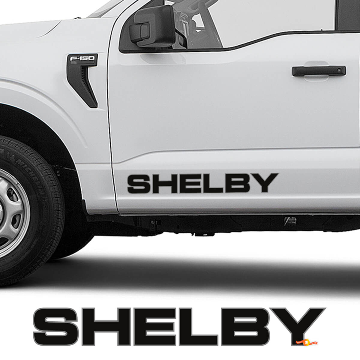 Zij deuren Shelby Super Snake Sport Decals-stickers voor Ford F-150

