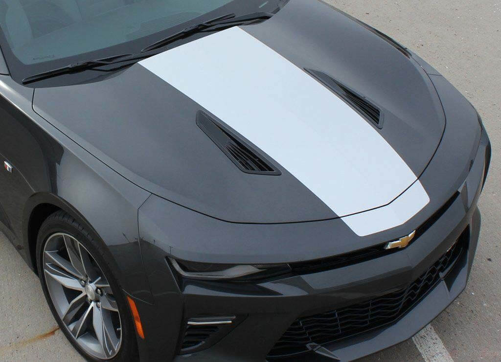 Hood Center Vinyl Graphics Stickers Decals Strepen voor Camaro 2016 - 2018
