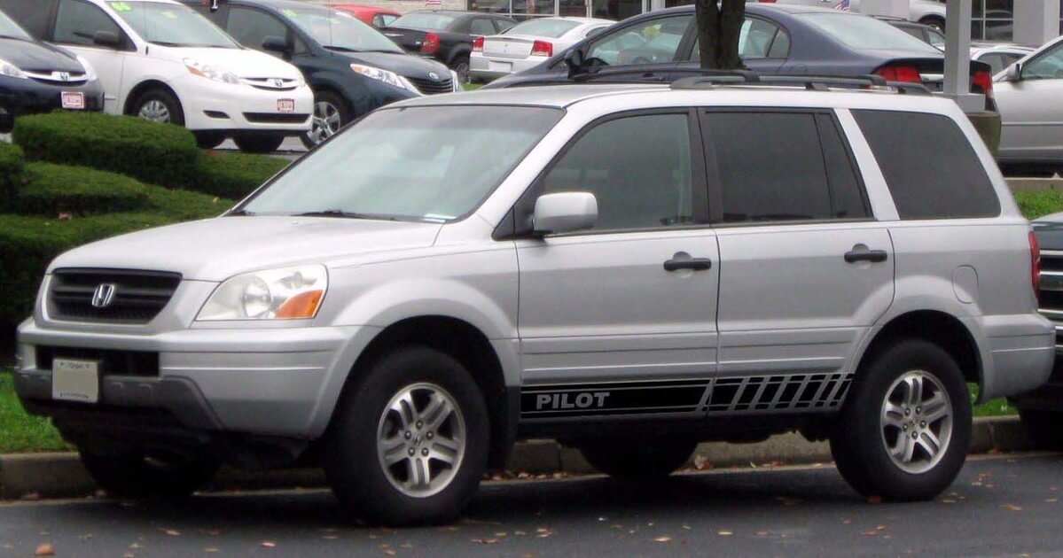 2X meerdere kleuren grafisch symbool Car Racing Vinyl Decal Sticker voor Honda Pilot