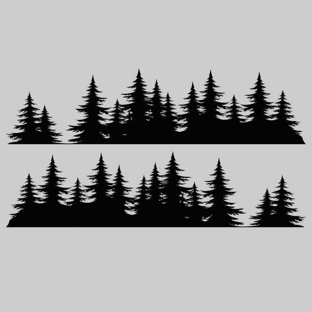 Bosstijl Zijkant Vinyl Decal Kit voor Subaru Crosstrek