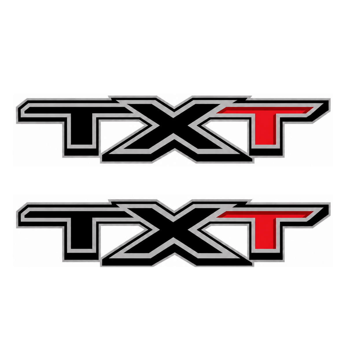 Set van 2: 2017 Musclecar F- 150 STX off-road vinyl sticker pick-up truck nachtkastje
