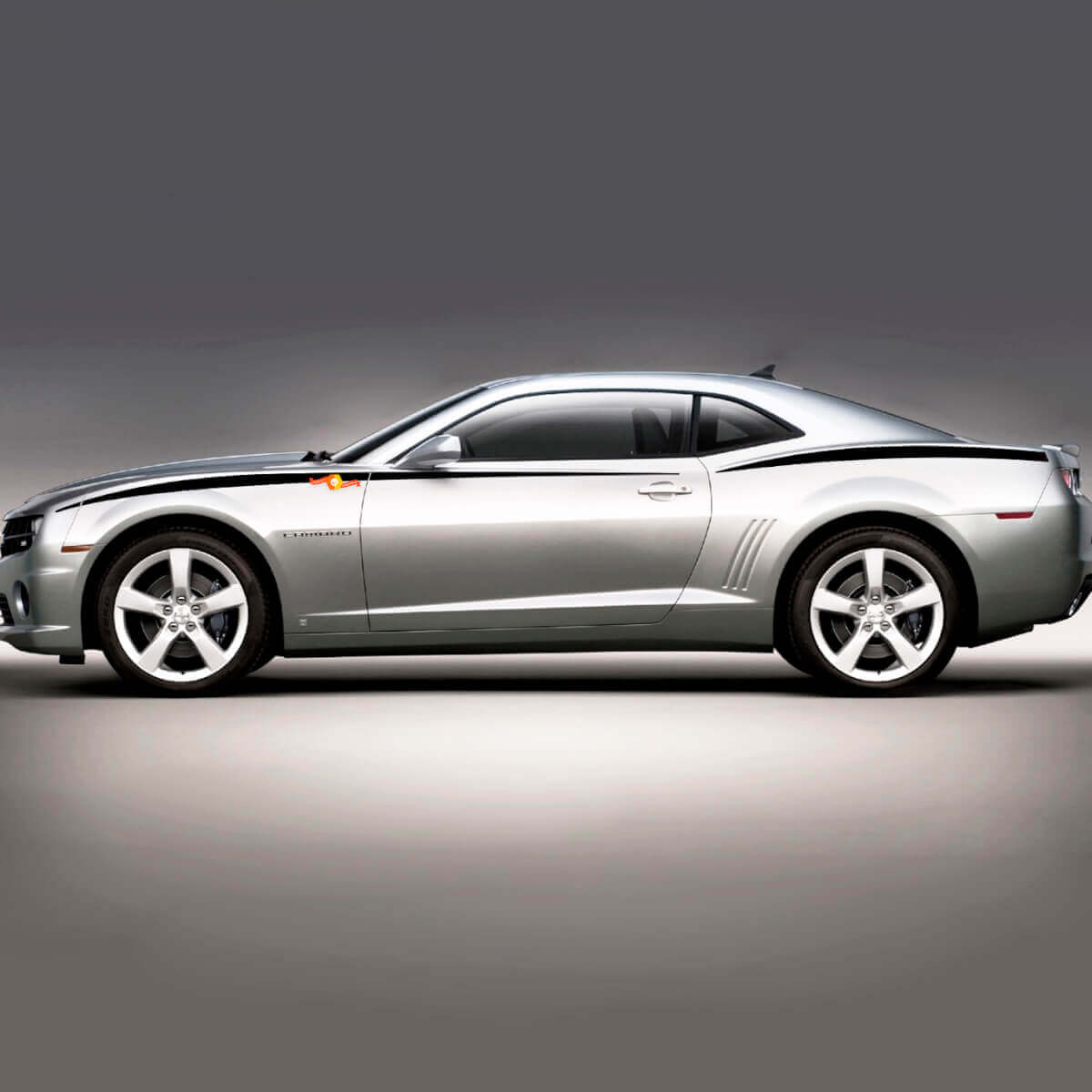 2010 - 2015 Chevrolet Camaro Bovenste Spatbord Accent Strepen Vinyl Decals Stickers
