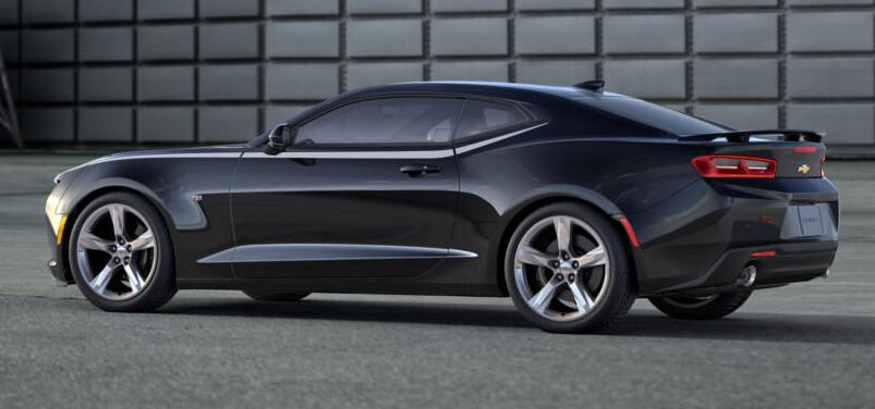2016 en later Chevrolet Camaro Side Body Spear Vinyl Decals Stickers-kit
