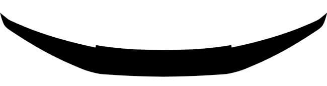 2016 en later Chevrolet Camaro achterbumper Blackout vinyl stickers stickerset
