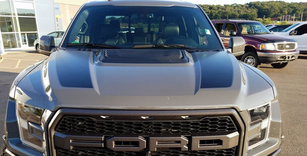 2015 en recenter Musclecar truck Hood Spear Stripes