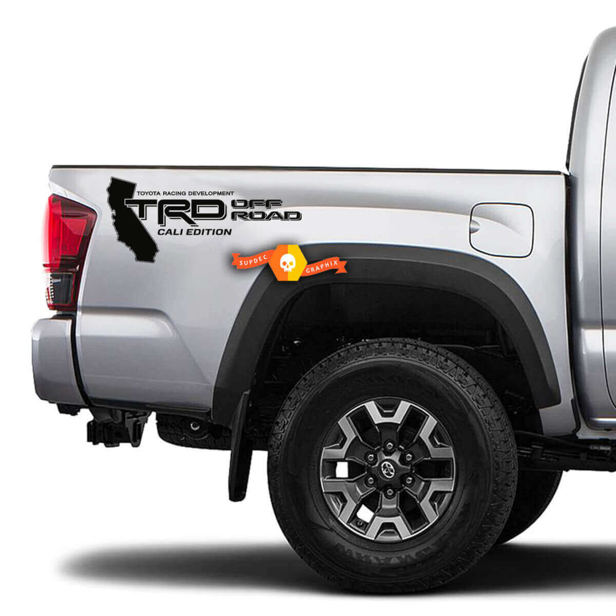 TRD Off Road Cali Edition Zijdecal voor Toyota Tacoma Tundra