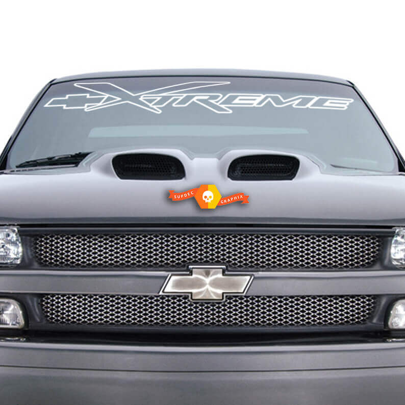 1950-2017 Xtreme S10 Pickup voorruit Body Decal Sticker nieuwe aangepaste 1PC Tahoe Suburban Avalanche Z71
