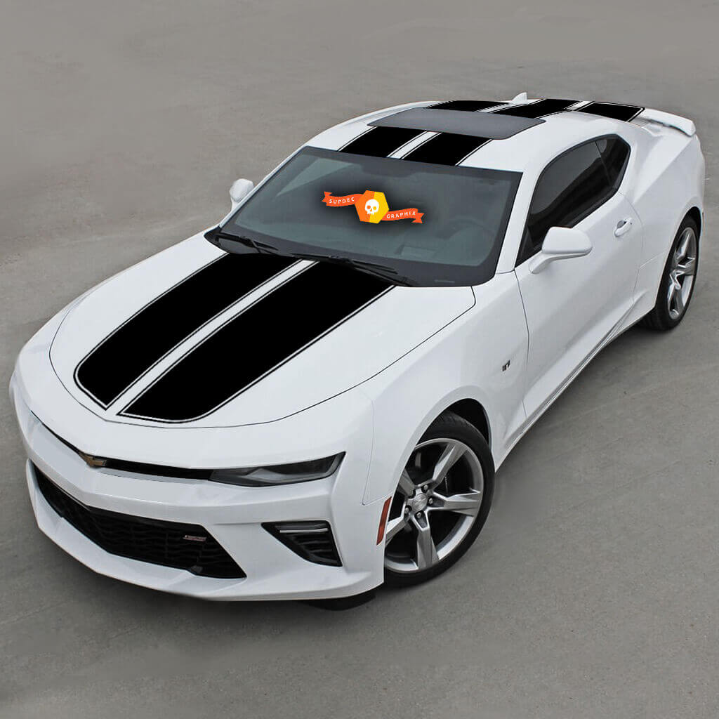 Chevrolet Camaro 2016-2018 Top Rally Sportstrepen met dak
