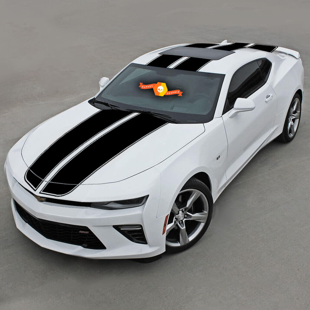 Chevrolet Camaro 2016-2018 Top Rally Sportstrepen met dak

