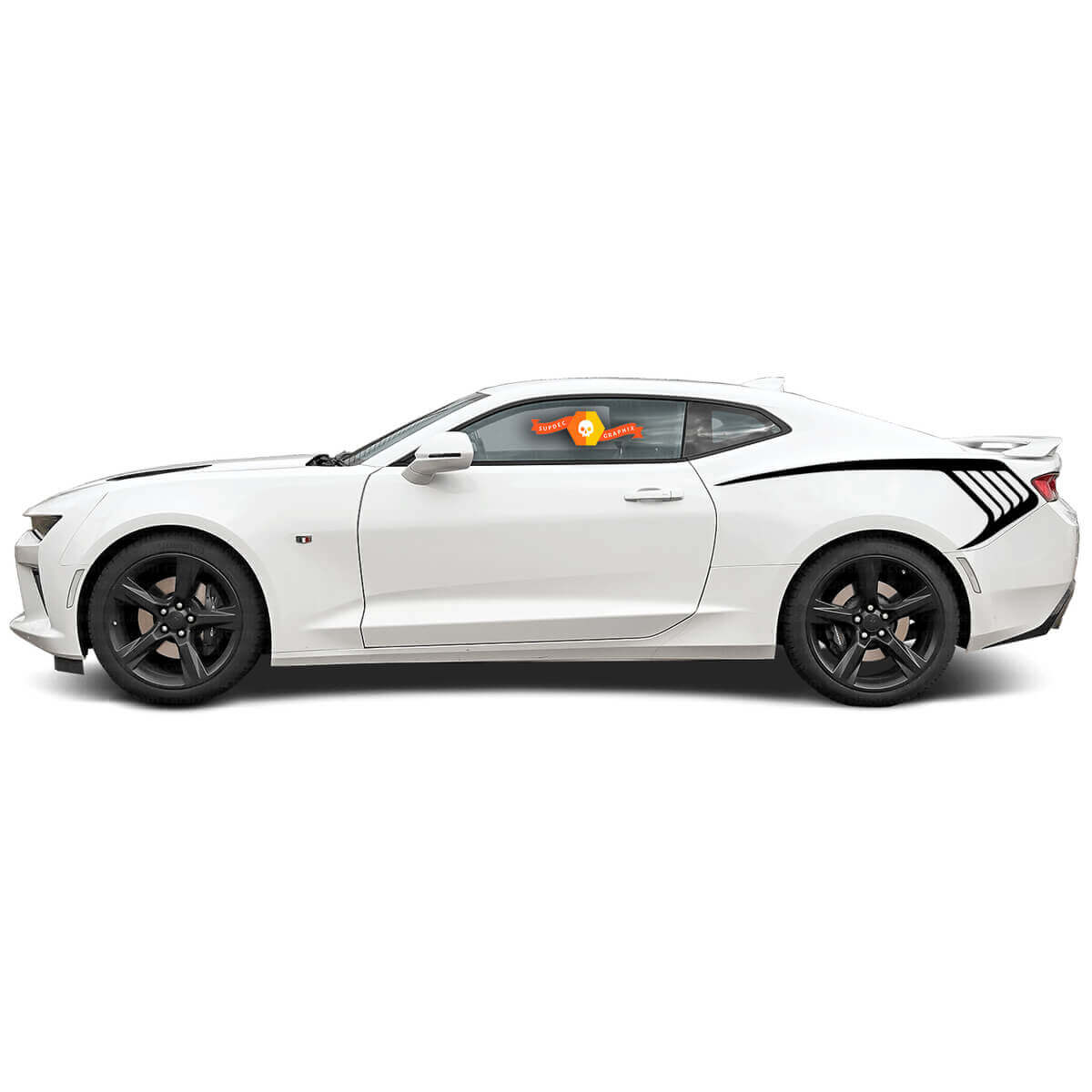 Achterzijkant Accent Strepen Vinyl Stickers Voor Chevrolet Camaro 2016-2018