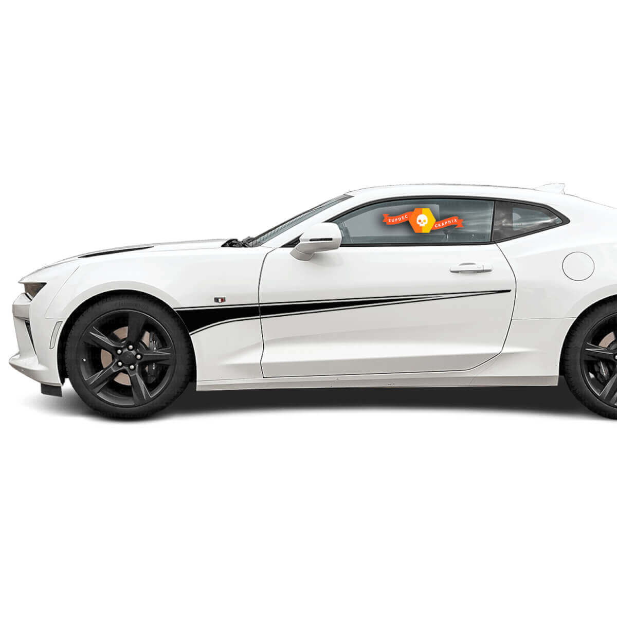 Accentstickers aan de zijkant voor deuren Chevrolet Chevy Camaro 2010 -2024
