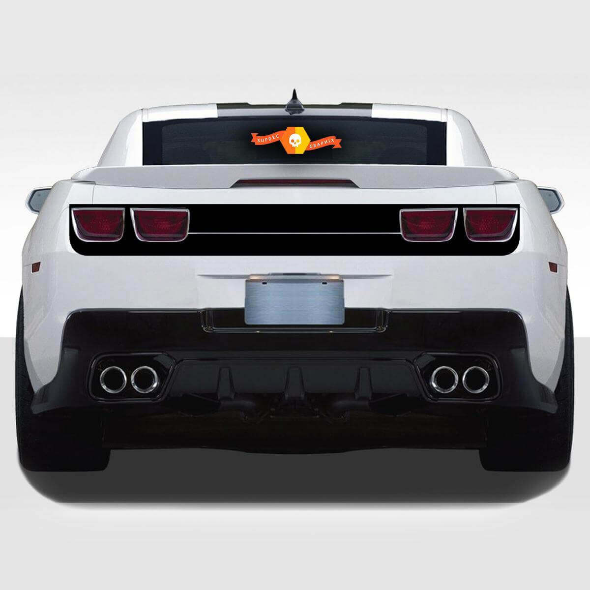 Achterpaneel Blackout Vinyl Decal Kit voor Chevrolet Camaro 2010-2013