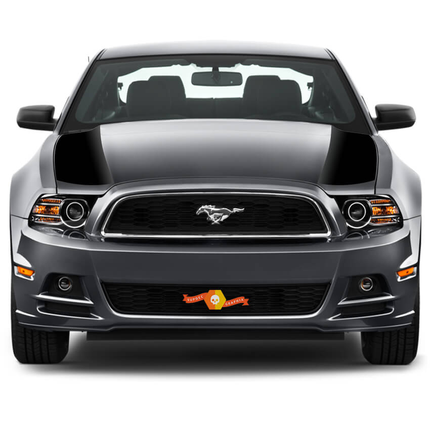 Motorkap Zijkant Accent Strepen Vinyl Stickers 2 voor Musclecar Musclecarmodel 2013-2020