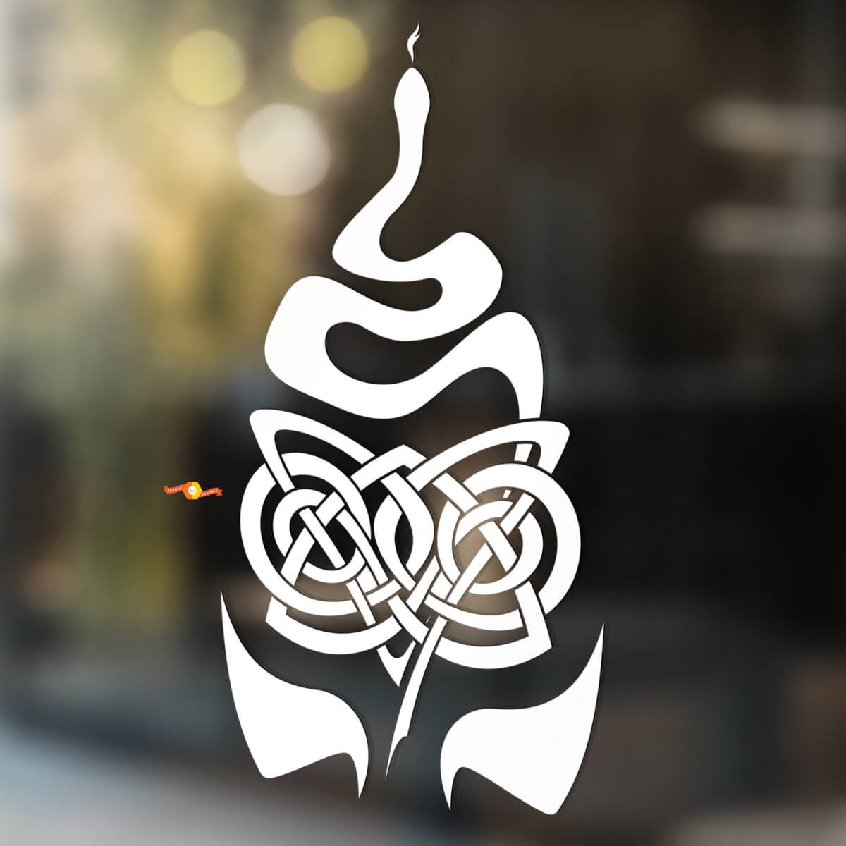 Snake Vinyl Art Wall Window Badkamer Sticker Sticker verwijderbaar #20
