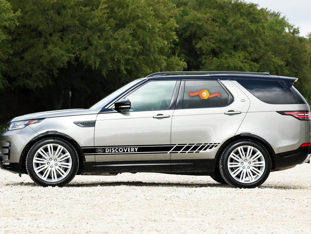 Discovery Logo Zijkstrepen Vinyl Decal Kit Voor Land Rover Discovery