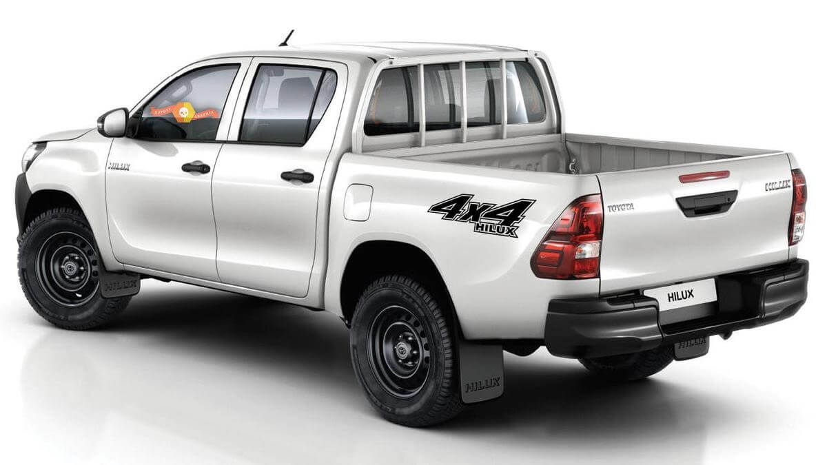 TOYOTA 4X4 HILUX 2x body Vinyl Decal stickers grafisch embleem logo
