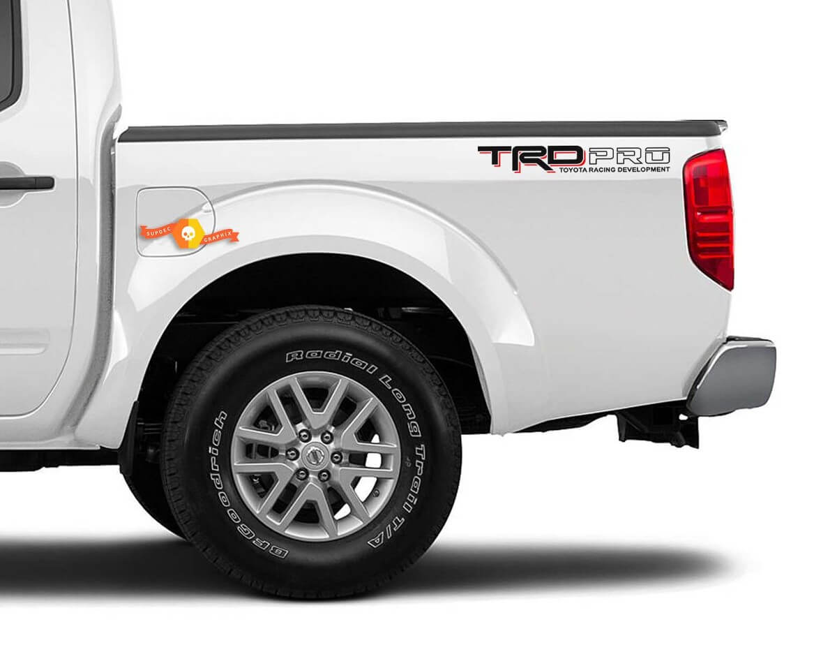 Toyota Racing Development Zijbord Vinyl Decal Sticker voor Toyota Tundra