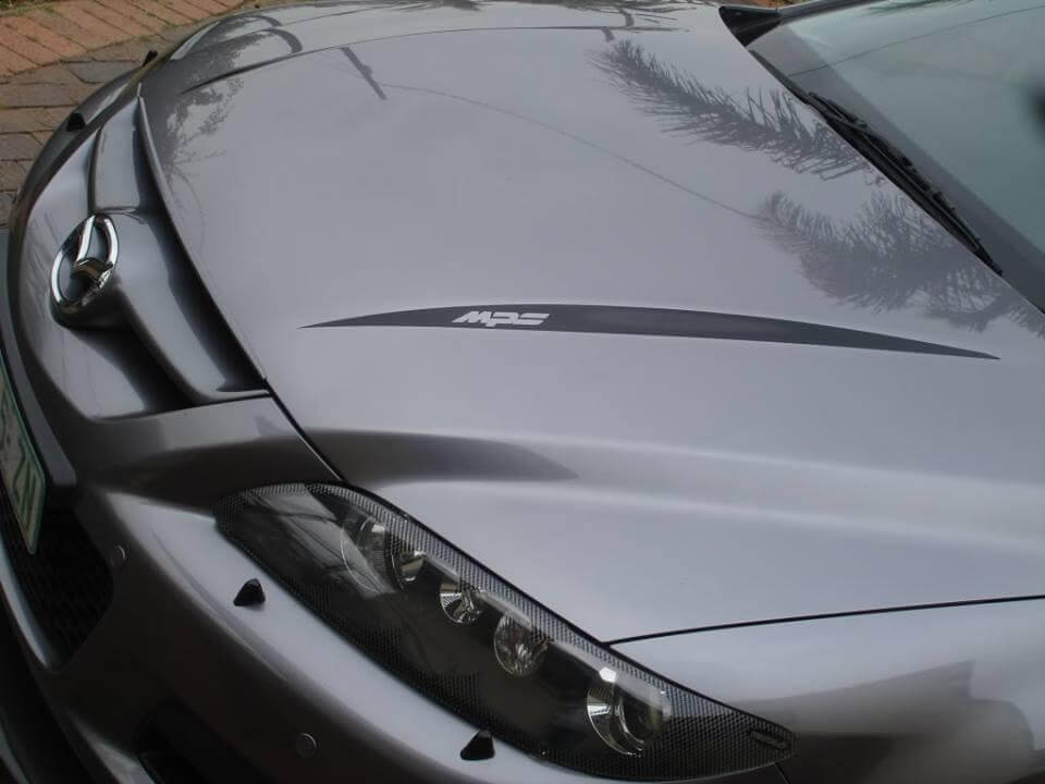 MPS Dunne Strepen Motorkap Vinyl Sticker Set voor Mazda 6