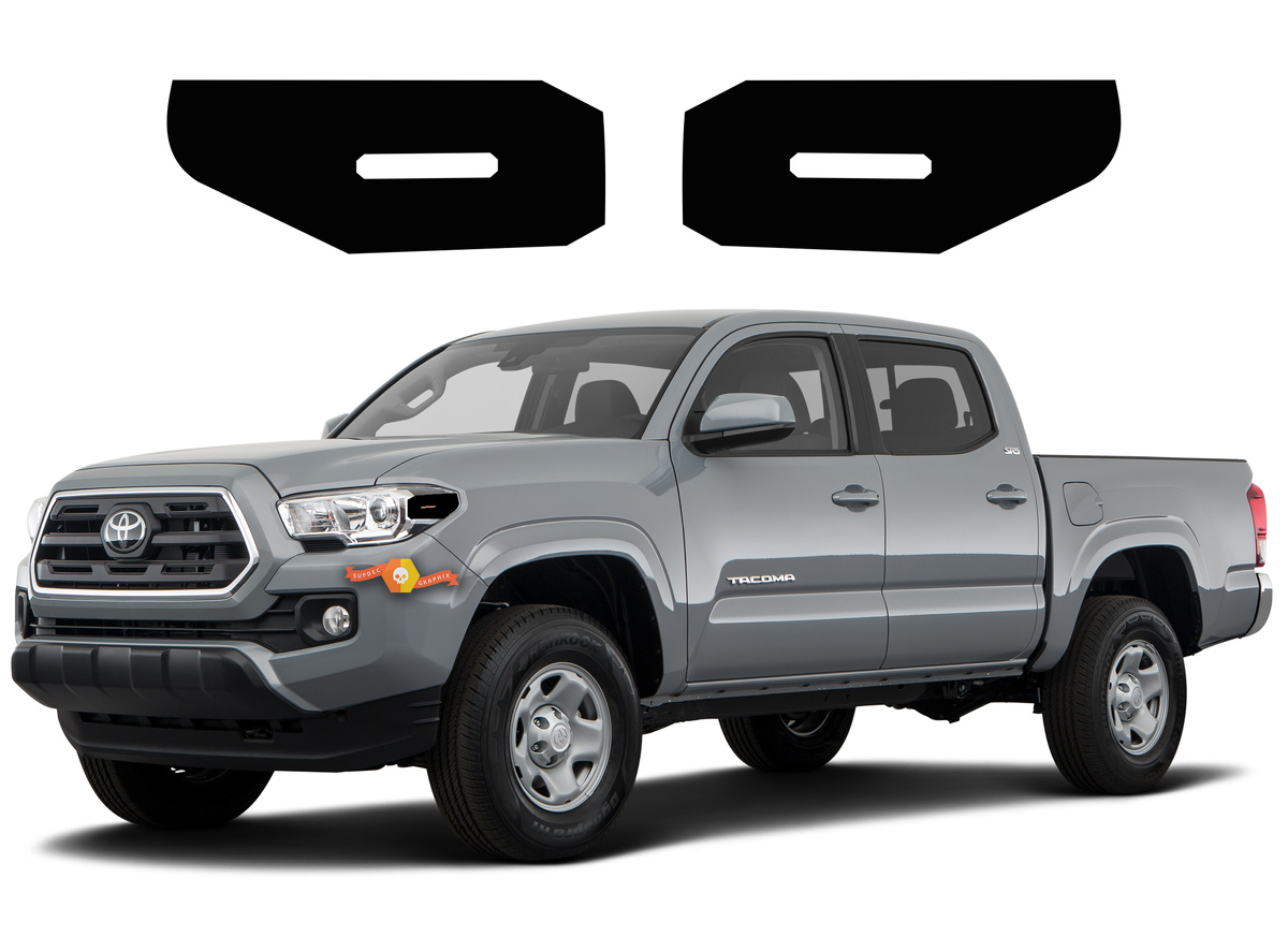 Vinylstickers voor 2016-2018 Toyota Tacoma zijmarkeringslichten nieuw
